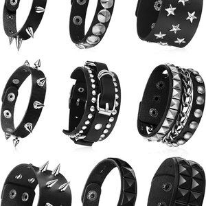 Rivet Punk Bikers Bracelet